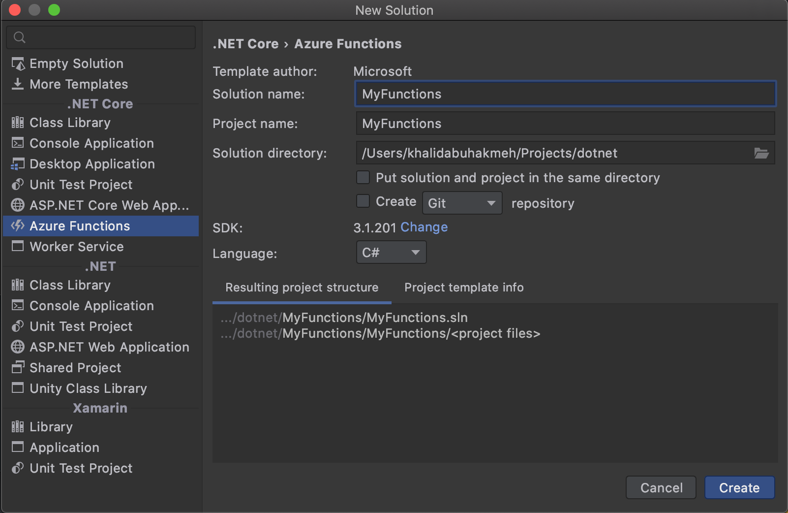azure functions new solution