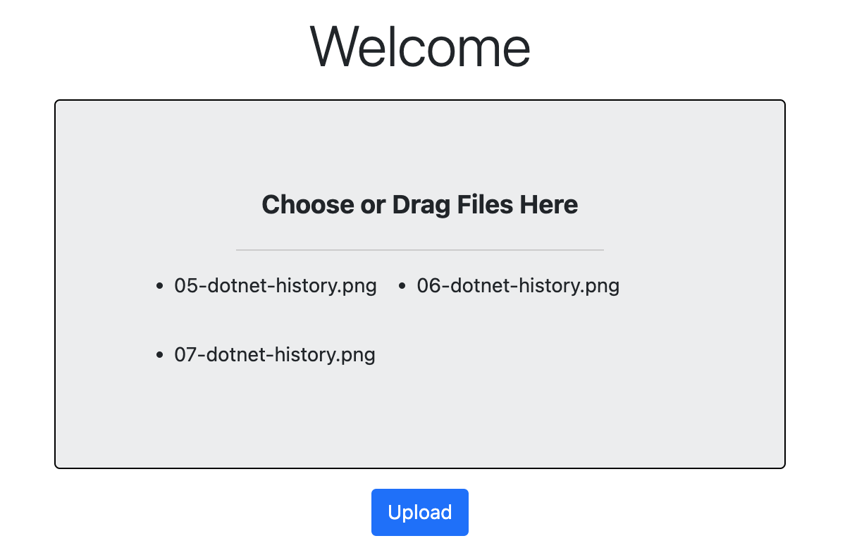 final upgraded multiple file input element