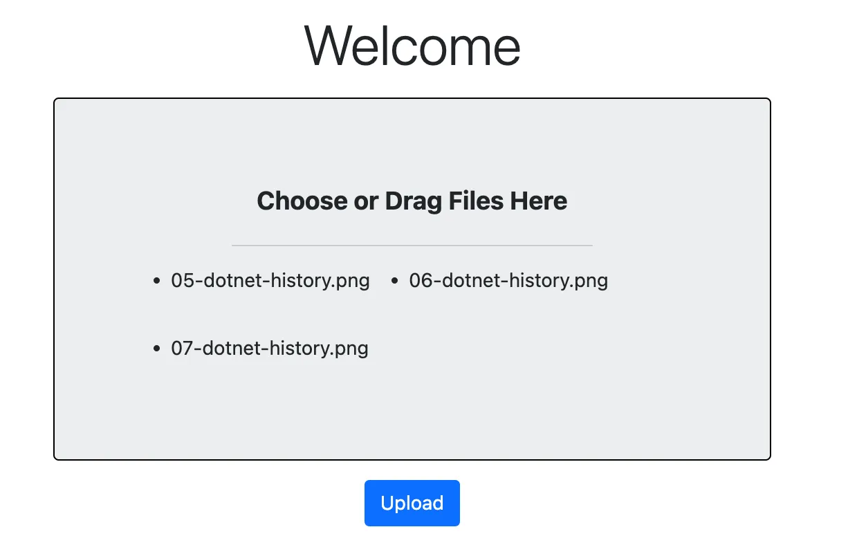 final upgraded multiple file input element