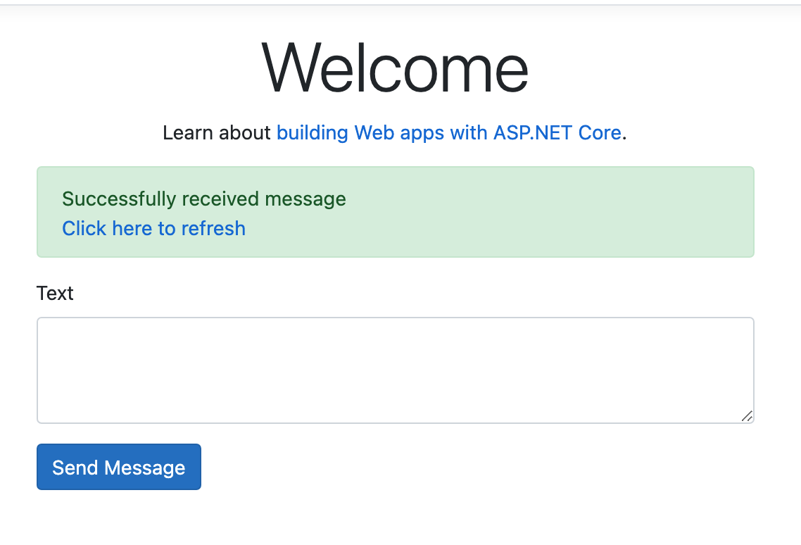 successful web request using current idempotent token