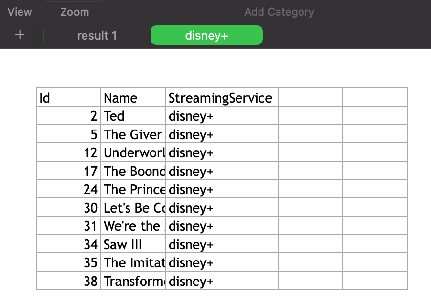 excel spreadsheets in numbers showing new sheet