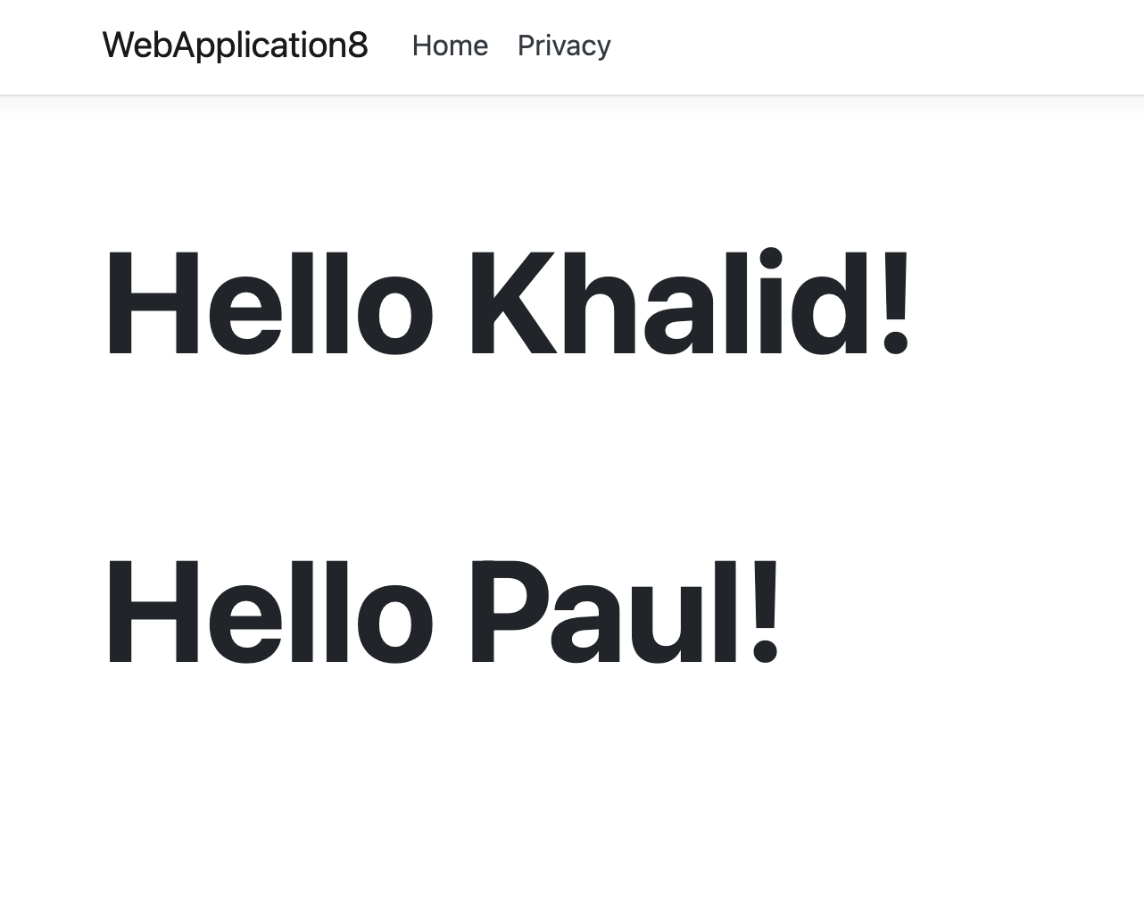 Running svelte inside an asp.net core web application